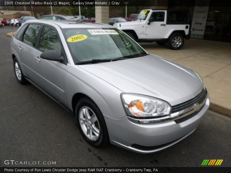 Galaxy Silver Metallic / Gray 2005 Chevrolet Malibu Maxx LS Wagon