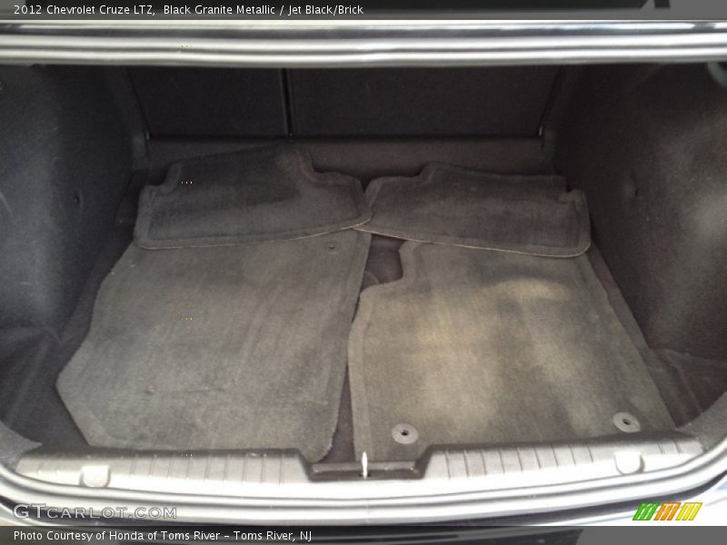 Black Granite Metallic / Jet Black/Brick 2012 Chevrolet Cruze LTZ