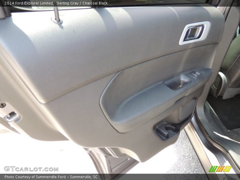 Sterling Gray / Charcoal Black 2014 Ford Explorer Limited
