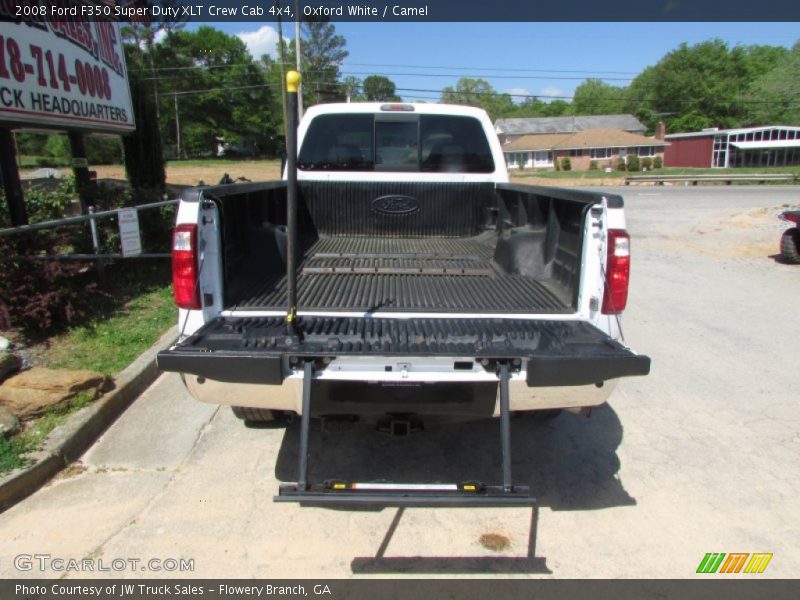 Oxford White / Camel 2008 Ford F350 Super Duty XLT Crew Cab 4x4