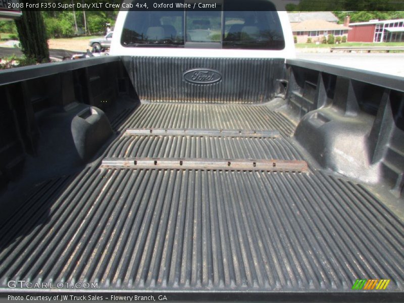 Oxford White / Camel 2008 Ford F350 Super Duty XLT Crew Cab 4x4