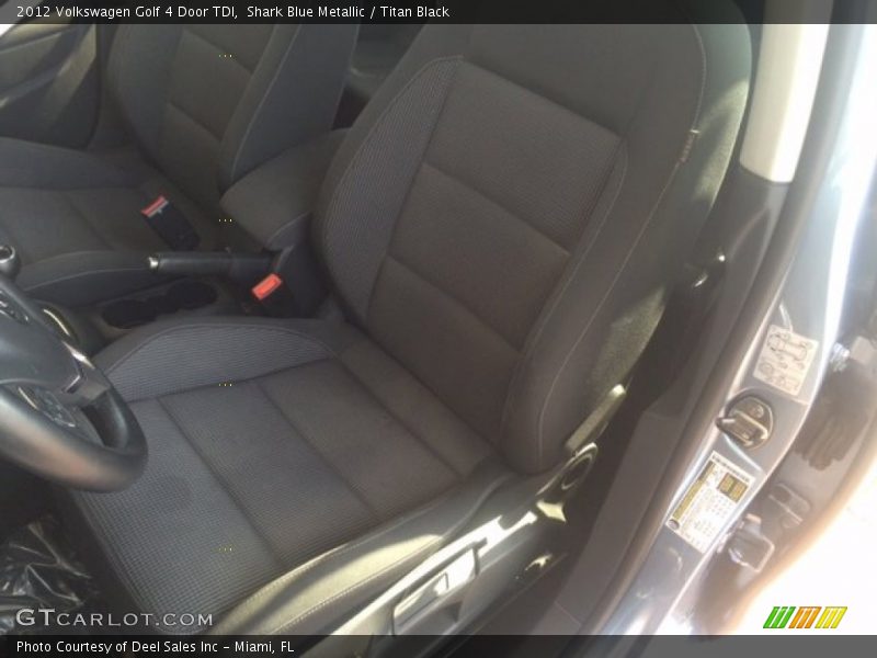 Shark Blue Metallic / Titan Black 2012 Volkswagen Golf 4 Door TDI