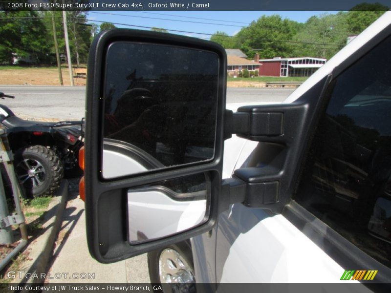 Oxford White / Camel 2008 Ford F350 Super Duty XLT Crew Cab 4x4