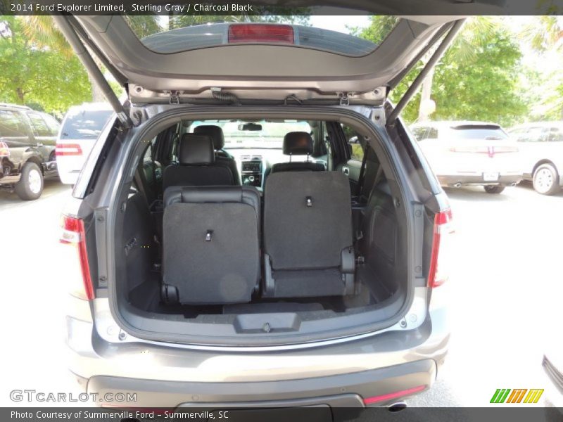 Sterling Gray / Charcoal Black 2014 Ford Explorer Limited