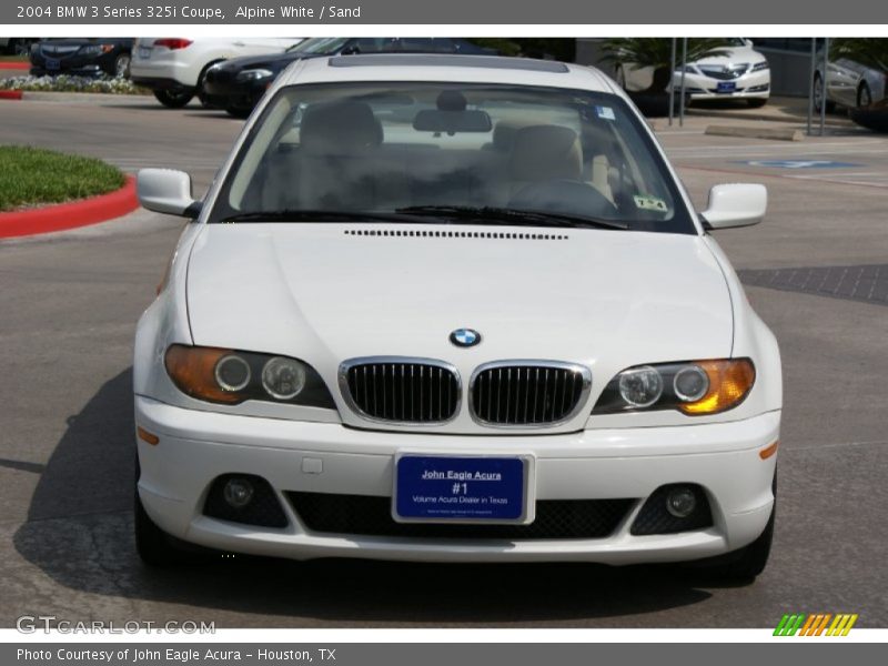 Alpine White / Sand 2004 BMW 3 Series 325i Coupe