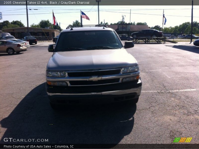 Black / Gray/Dark Charcoal 2005 Chevrolet Tahoe LS 4x4