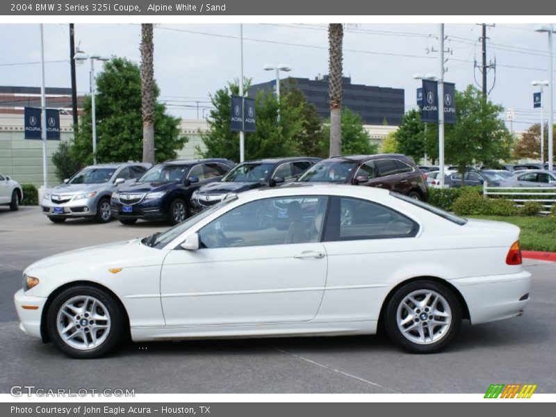 Alpine White / Sand 2004 BMW 3 Series 325i Coupe