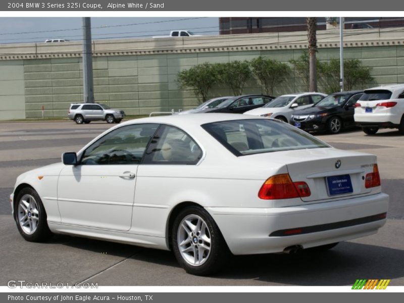 Alpine White / Sand 2004 BMW 3 Series 325i Coupe
