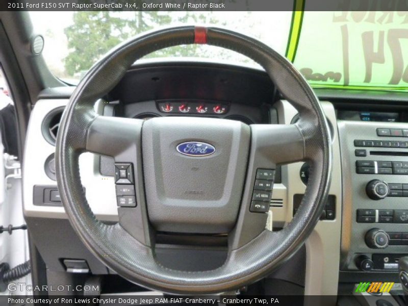  2011 F150 SVT Raptor SuperCab 4x4 Steering Wheel