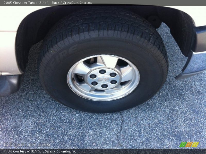 Black / Gray/Dark Charcoal 2005 Chevrolet Tahoe LS 4x4