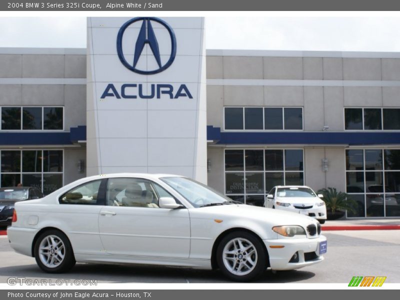 Alpine White / Sand 2004 BMW 3 Series 325i Coupe