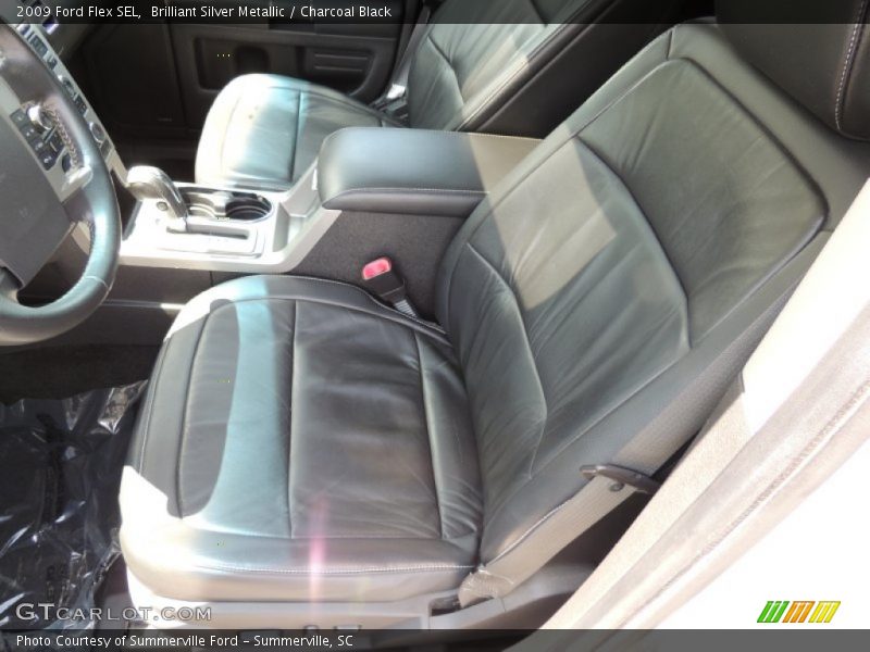 Brilliant Silver Metallic / Charcoal Black 2009 Ford Flex SEL