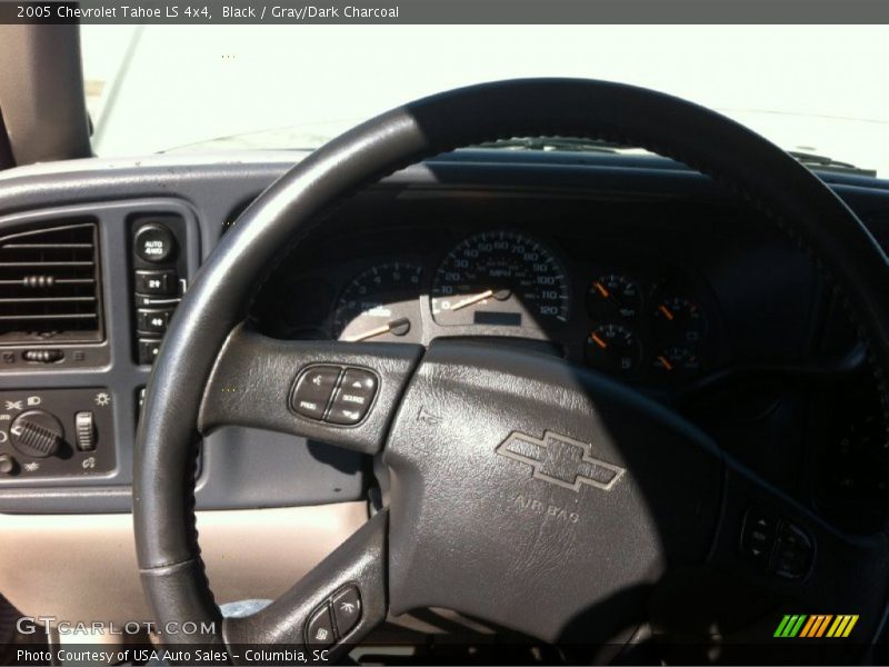 Black / Gray/Dark Charcoal 2005 Chevrolet Tahoe LS 4x4