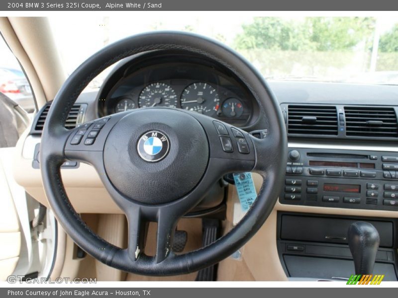 Alpine White / Sand 2004 BMW 3 Series 325i Coupe
