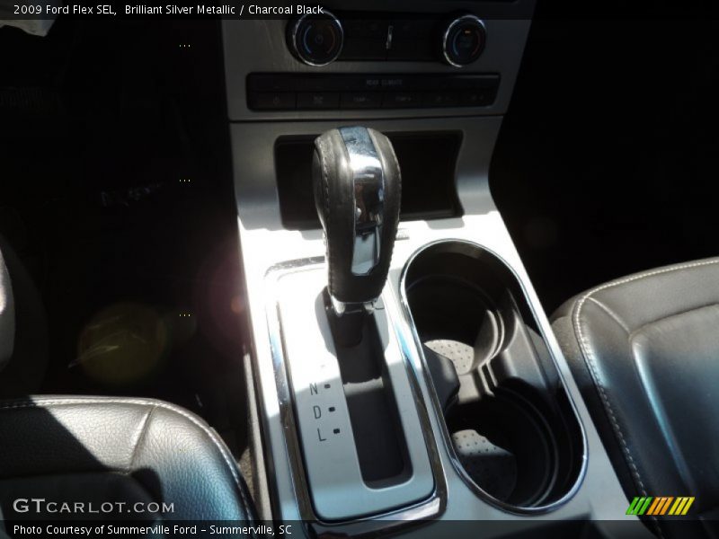 Brilliant Silver Metallic / Charcoal Black 2009 Ford Flex SEL