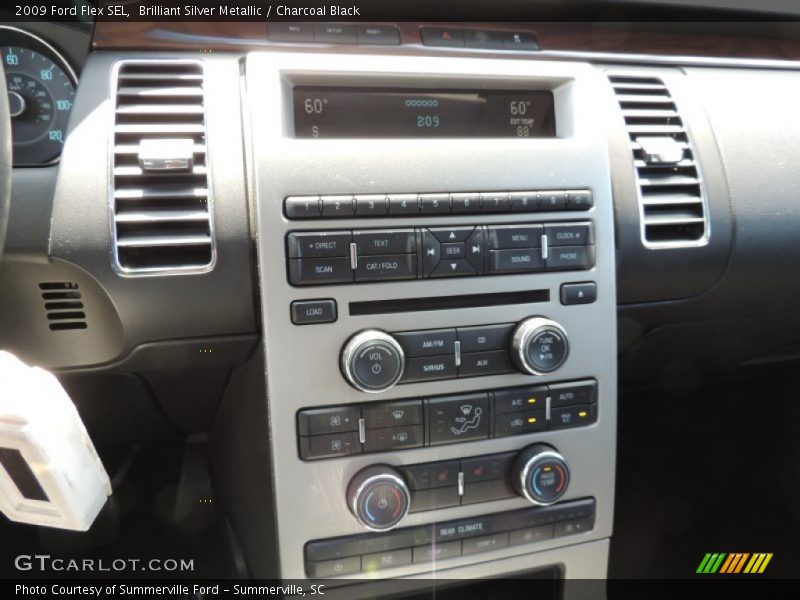 Brilliant Silver Metallic / Charcoal Black 2009 Ford Flex SEL