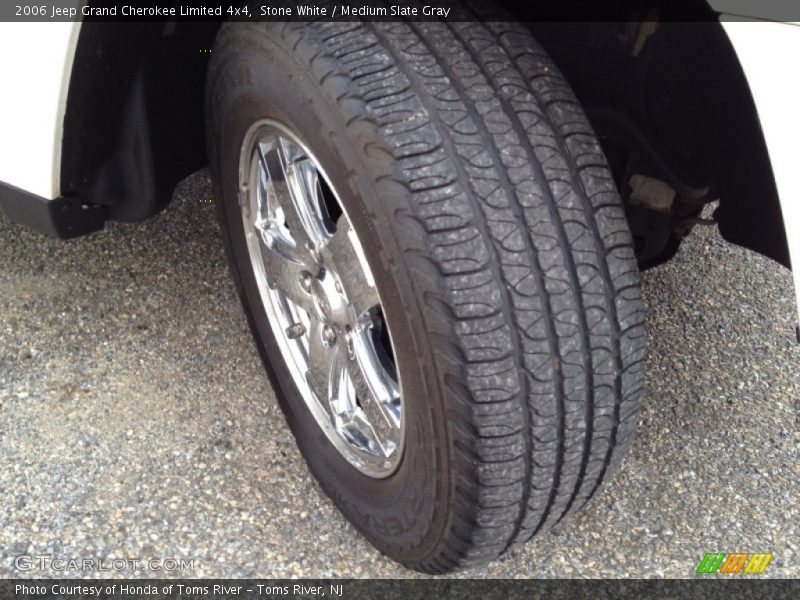 Stone White / Medium Slate Gray 2006 Jeep Grand Cherokee Limited 4x4
