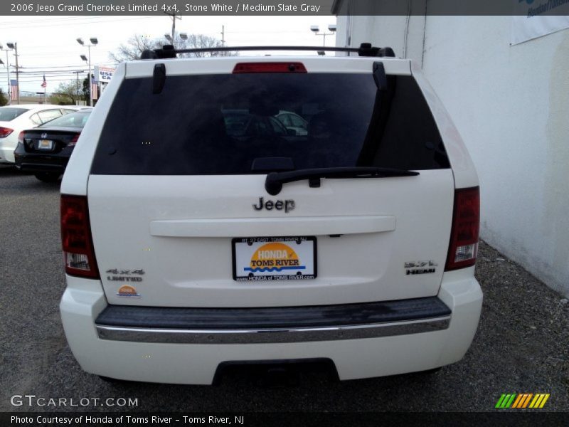 Stone White / Medium Slate Gray 2006 Jeep Grand Cherokee Limited 4x4