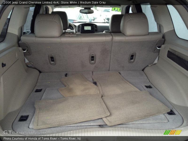 Stone White / Medium Slate Gray 2006 Jeep Grand Cherokee Limited 4x4