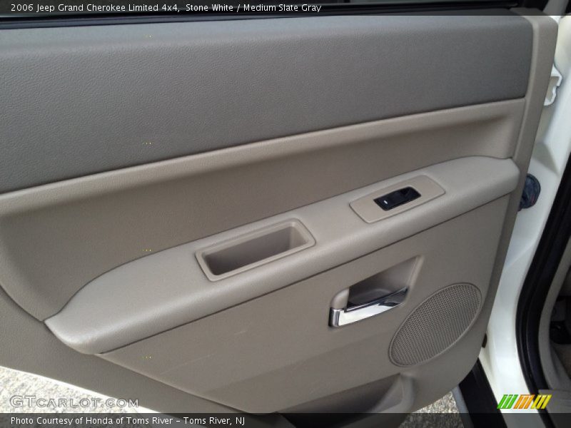 Stone White / Medium Slate Gray 2006 Jeep Grand Cherokee Limited 4x4