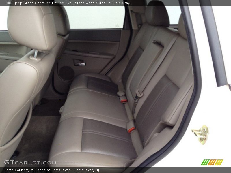 Stone White / Medium Slate Gray 2006 Jeep Grand Cherokee Limited 4x4