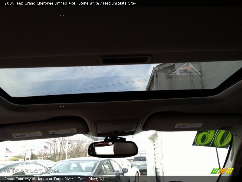 Stone White / Medium Slate Gray 2006 Jeep Grand Cherokee Limited 4x4