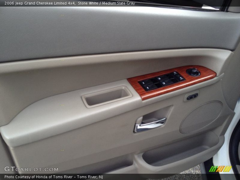 Stone White / Medium Slate Gray 2006 Jeep Grand Cherokee Limited 4x4
