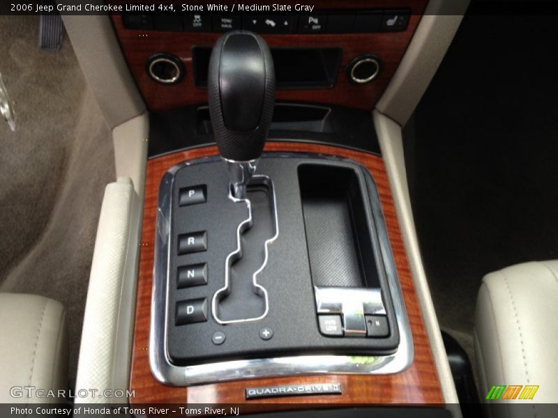Stone White / Medium Slate Gray 2006 Jeep Grand Cherokee Limited 4x4
