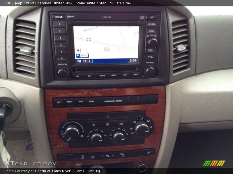 Stone White / Medium Slate Gray 2006 Jeep Grand Cherokee Limited 4x4