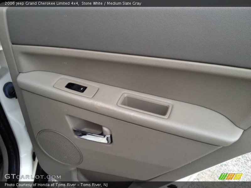 Stone White / Medium Slate Gray 2006 Jeep Grand Cherokee Limited 4x4