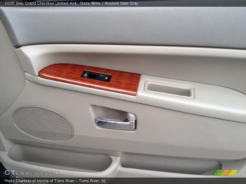Stone White / Medium Slate Gray 2006 Jeep Grand Cherokee Limited 4x4