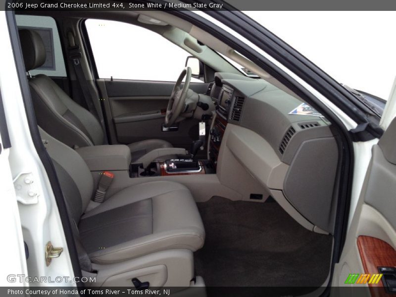 Stone White / Medium Slate Gray 2006 Jeep Grand Cherokee Limited 4x4