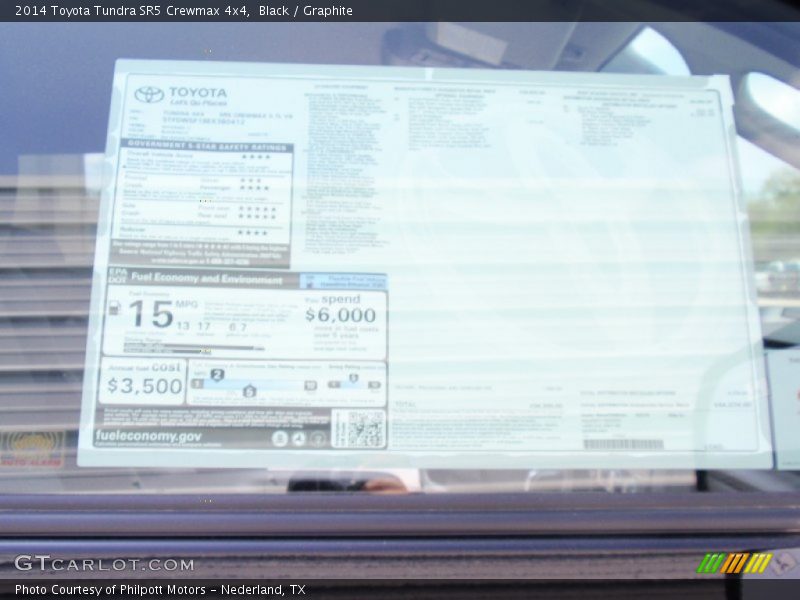 Black / Graphite 2014 Toyota Tundra SR5 Crewmax 4x4
