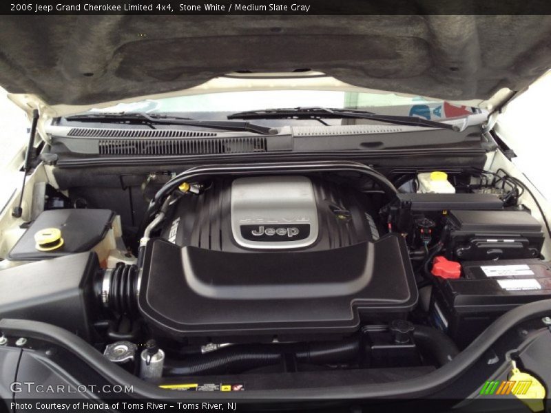 Stone White / Medium Slate Gray 2006 Jeep Grand Cherokee Limited 4x4