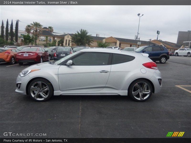 Ironman Silver / Black 2014 Hyundai Veloster Turbo