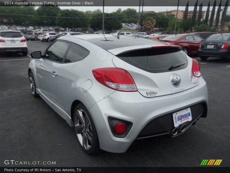 Ironman Silver / Black 2014 Hyundai Veloster Turbo