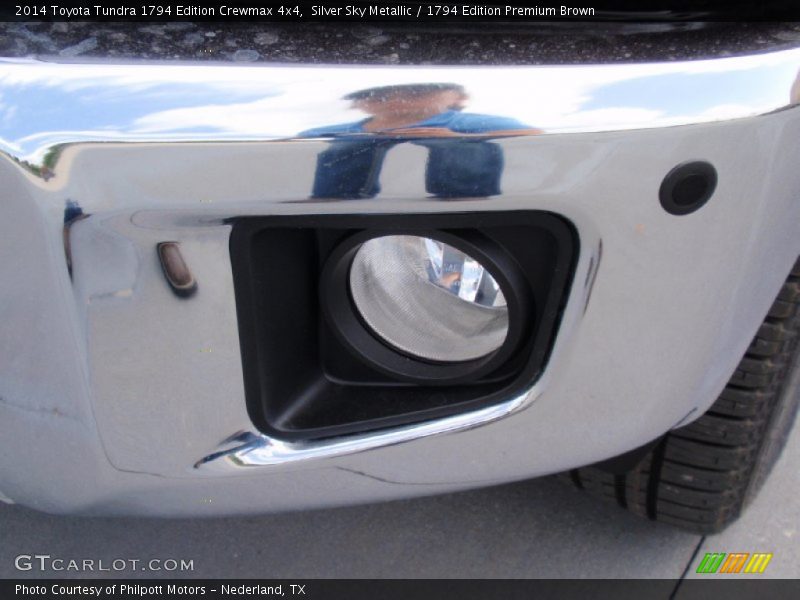 Silver Sky Metallic / 1794 Edition Premium Brown 2014 Toyota Tundra 1794 Edition Crewmax 4x4