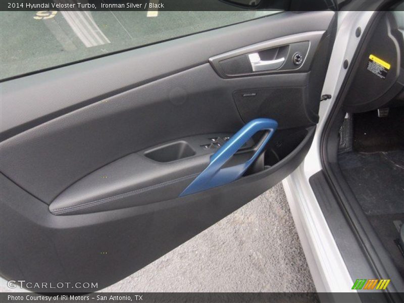 Ironman Silver / Black 2014 Hyundai Veloster Turbo