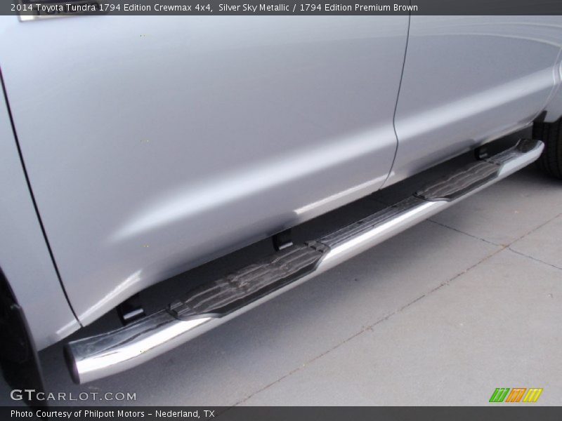 Silver Sky Metallic / 1794 Edition Premium Brown 2014 Toyota Tundra 1794 Edition Crewmax 4x4