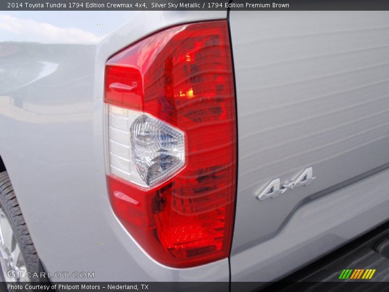 Silver Sky Metallic / 1794 Edition Premium Brown 2014 Toyota Tundra 1794 Edition Crewmax 4x4