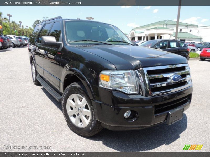 Tuxedo Black / Camel 2010 Ford Expedition XLT