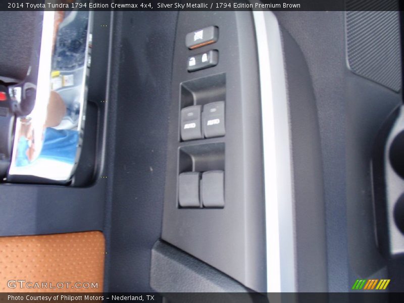 Silver Sky Metallic / 1794 Edition Premium Brown 2014 Toyota Tundra 1794 Edition Crewmax 4x4