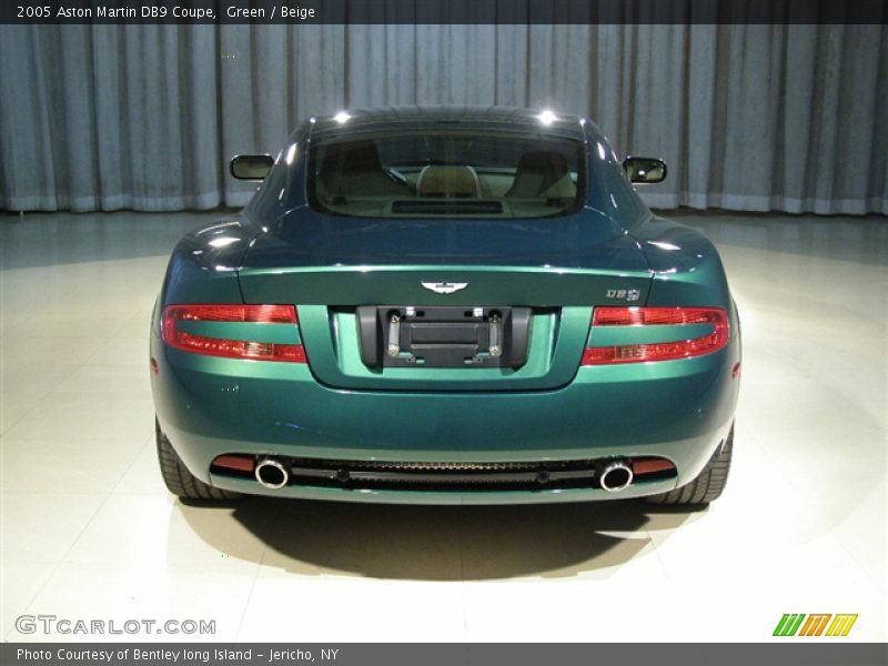 Green / Beige 2005 Aston Martin DB9 Coupe