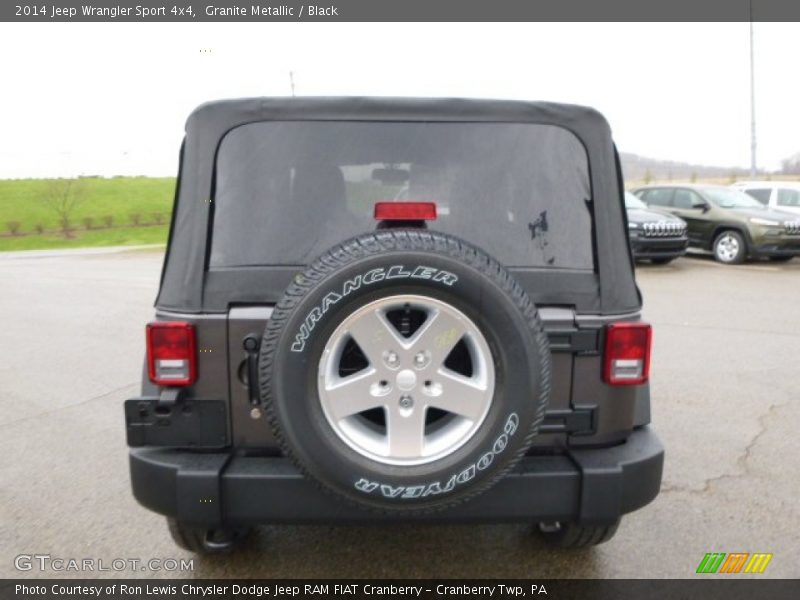 Granite Metallic / Black 2014 Jeep Wrangler Sport 4x4