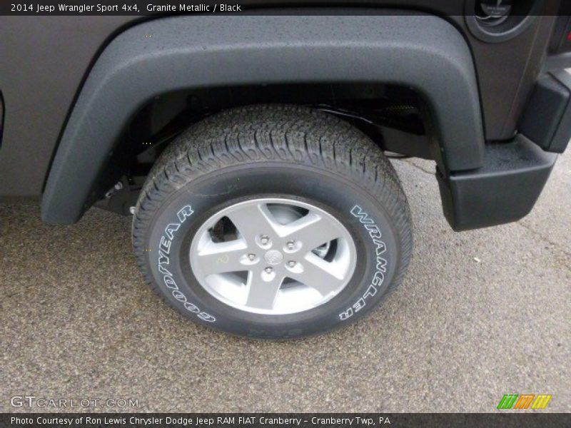 Granite Metallic / Black 2014 Jeep Wrangler Sport 4x4