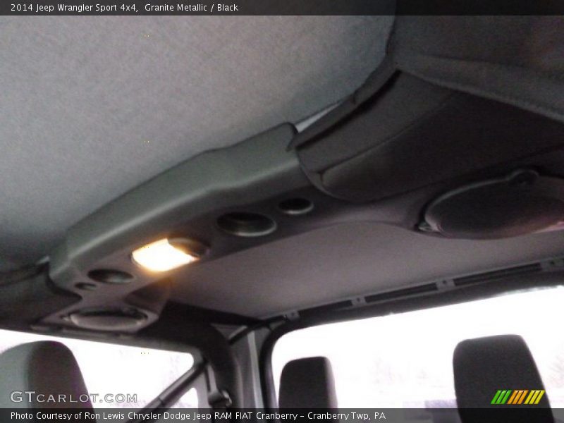 Granite Metallic / Black 2014 Jeep Wrangler Sport 4x4