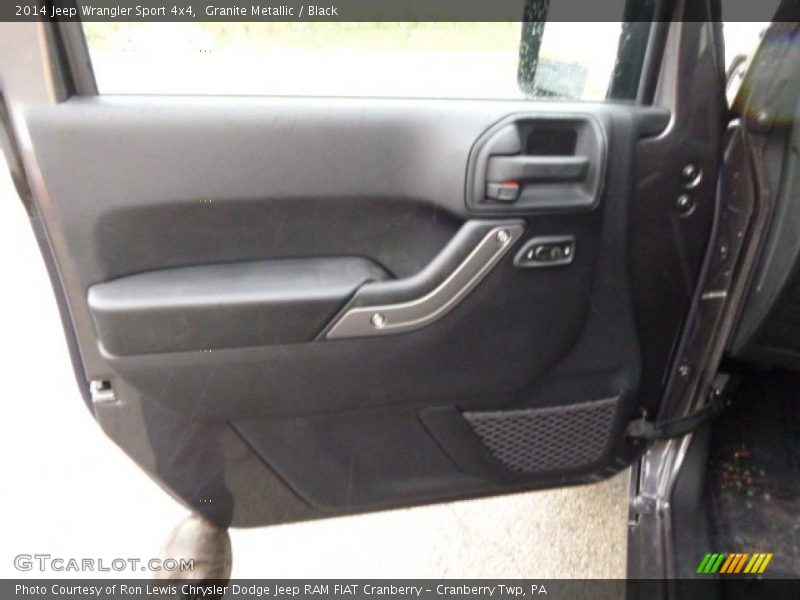 Granite Metallic / Black 2014 Jeep Wrangler Sport 4x4