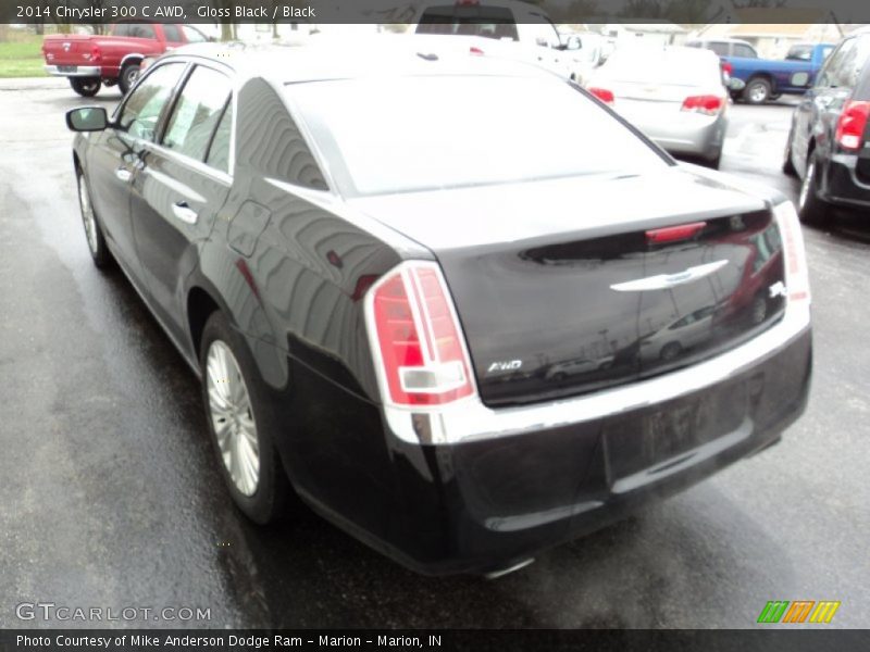 Gloss Black / Black 2014 Chrysler 300 C AWD