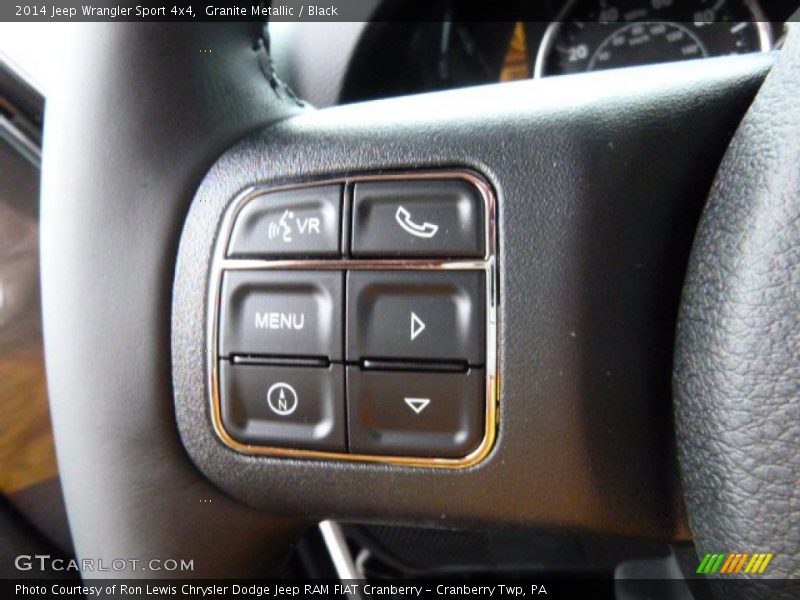 Granite Metallic / Black 2014 Jeep Wrangler Sport 4x4