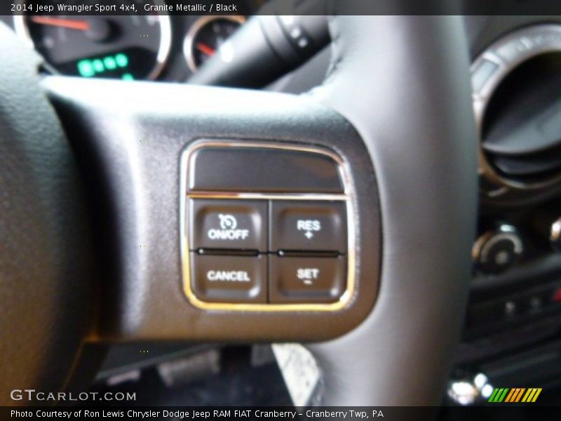 Granite Metallic / Black 2014 Jeep Wrangler Sport 4x4